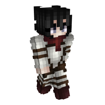 Scarf Attack On Titan Minecraft Skin