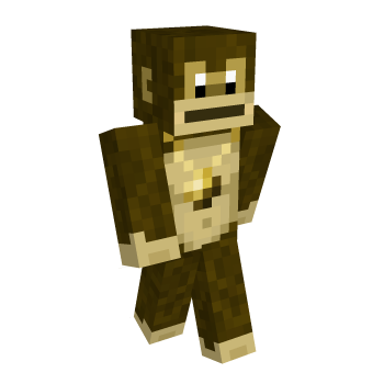 Monkey Chain Minecraft Skin