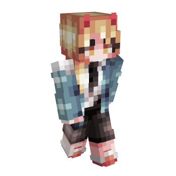 Denji Manga Minecraft Skin