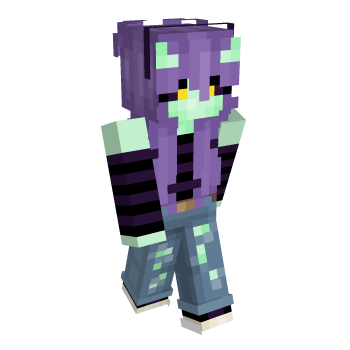 Alien Purple Minecraft Skin