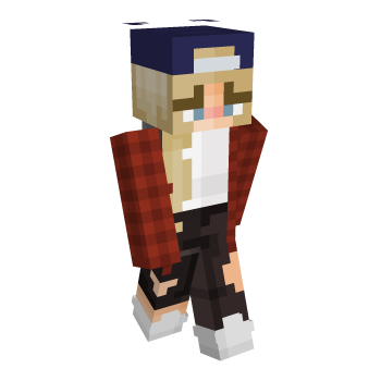Cap Flannel Minecraft Skin