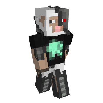 Sheep Cyborg Minecraft Skin
