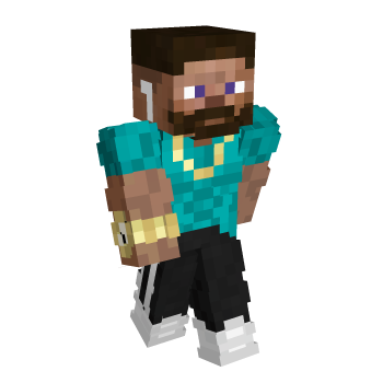 Steve Drip Minecraft Skin