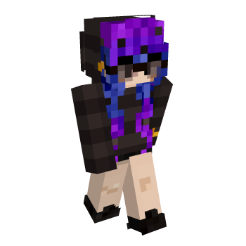 Girl Glasses Minecraft Skin