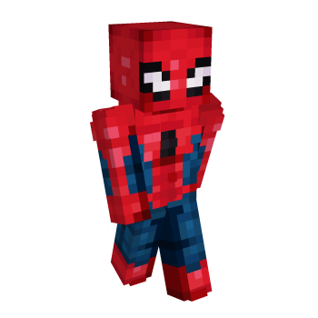 Spiderman Minecraft Skin