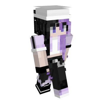 Aesthetic Purple Minecraft Skin