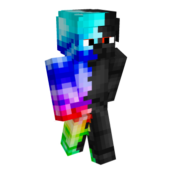 Rainbow Minecraft Skin