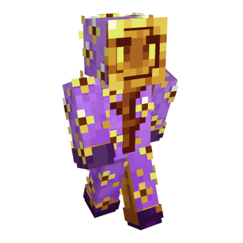 Purple Yellow Minecraft Skin