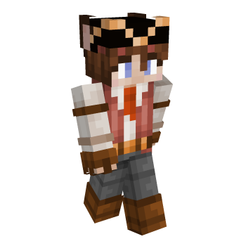 Pirate Girl Cat Minecraft Skin