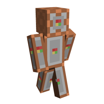 Vanilla Block Redstone Minecraft Skin