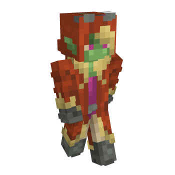 Female Hooded Minecraft Skin
