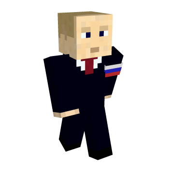 Russia Suit Minecraft Skin