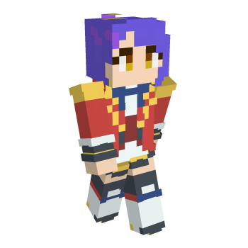 Kisaragi Tsubasa Anime Minecraft Skin