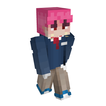 School Pink Minecraft Skin