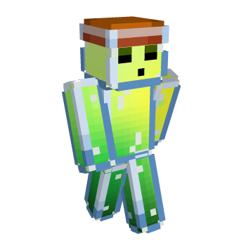 Cool Green Minecraft Skin