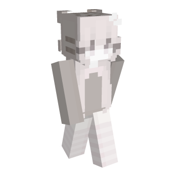 Pusheen Catgirl Minecraft Skin