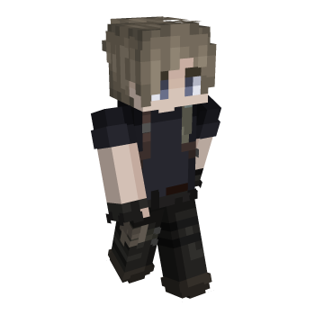 Black Blonde Minecraft Skin