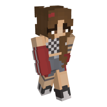 Brunette Jacket Minecraft Skin
