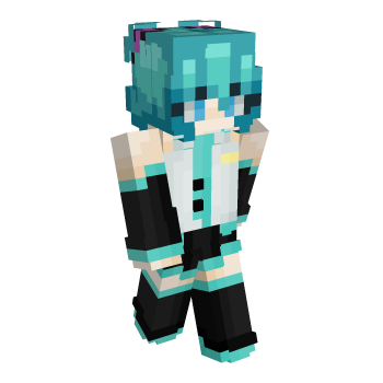 Cyan Minecraft Skin