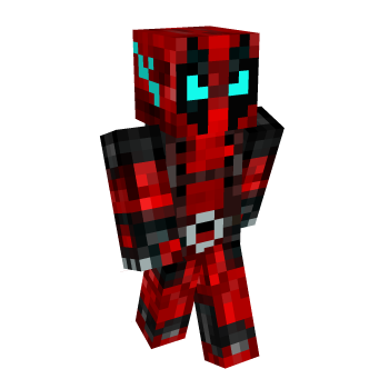 Deadpool Tech Minecraft Skin