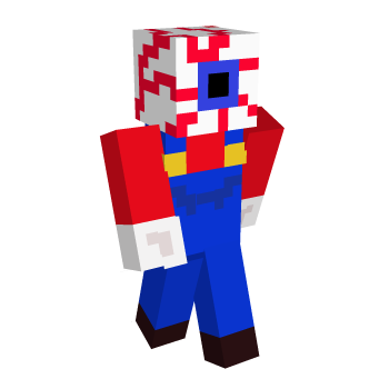 Eye Mario Minecraft Skin