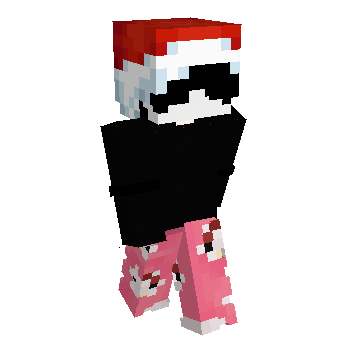 Hello Kitty Christmas Minecraft Skin