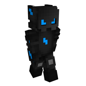 Blue Eyes Dark Minecraft Skin