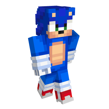 Sonic Minecraft Skin
