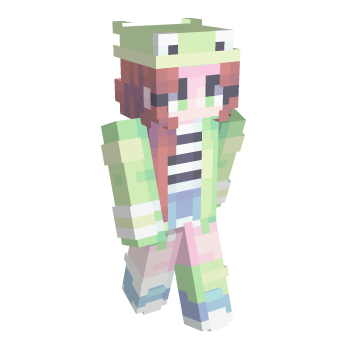 Girl Green Minecraft Skin