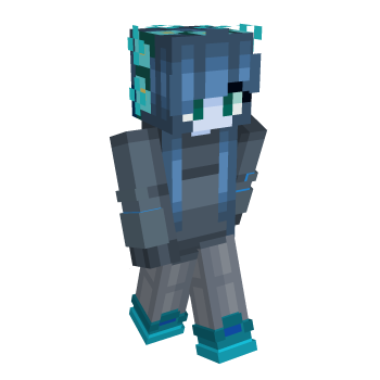 Blue Dolphin Minecraft Skin