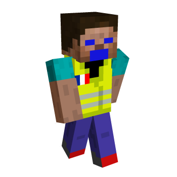 Steve Worker Minecraft Skin