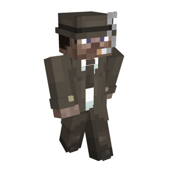 Brown Coat Minecraft Skin
