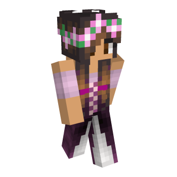 Dress Purple Minecraft Skin