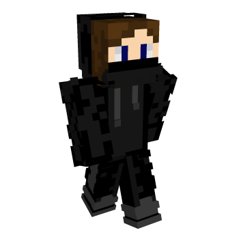 Edgy Blue Eyes Minecraft Skin