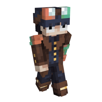 Brown Boy Adventure Casual Minecraft Skin