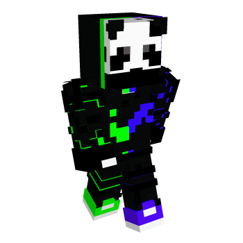 Panda Hoodie Minecraft Skin