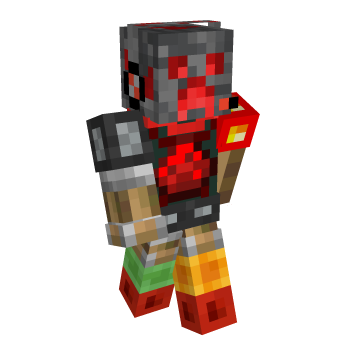 Creeper Redstone Minecraft Skin