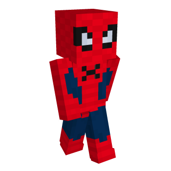Blue Red Minecraft Skin