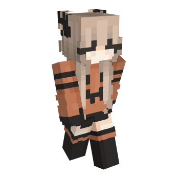 Girl Halloween Minecraft Skin