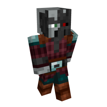 Illager Cyborg Minecraft Skin