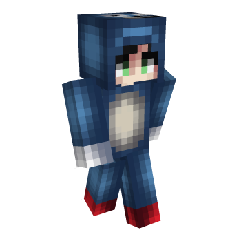 Sonic Minecraft Skin