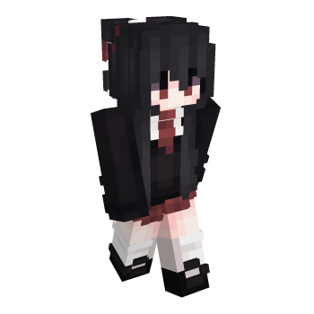 Anime Schoolgirl Minecraft Skin