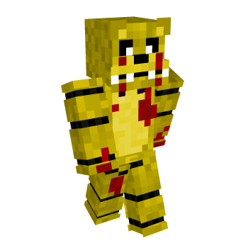 Five Nights At Freddys Bear Minecraft Skin