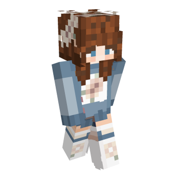 Flower Fairycore Minecraft Skin