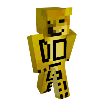 Doge Text Minecraft Skin