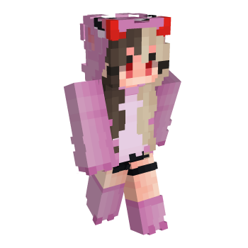 Pink Cute Minecraft Skin