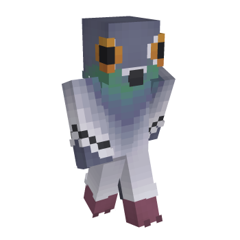 Bird Pigeon Minecraft Skin