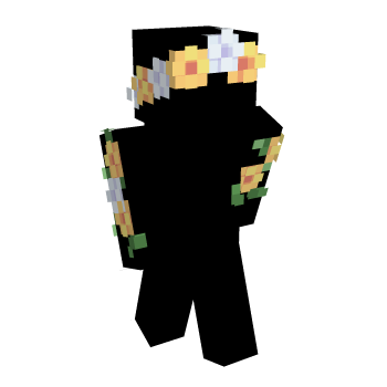Flower Crown Minecraft Skin