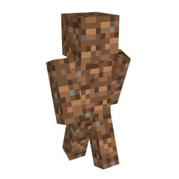 Dirt Block Minecraft Skin