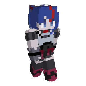 Red Black Minecraft Skin